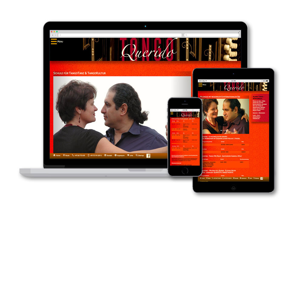 Showcase Website Tango Querido
